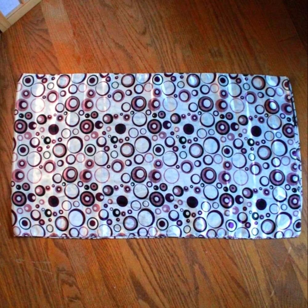 Evolve Silky Circular Print Scarf/Wrap